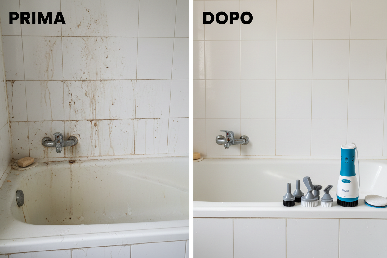 Easy casa Spazzola Elettrica Ricaricabile 7 in 1